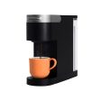 Slim Single-Serve K-Cup Pod Coffee Maker – Black